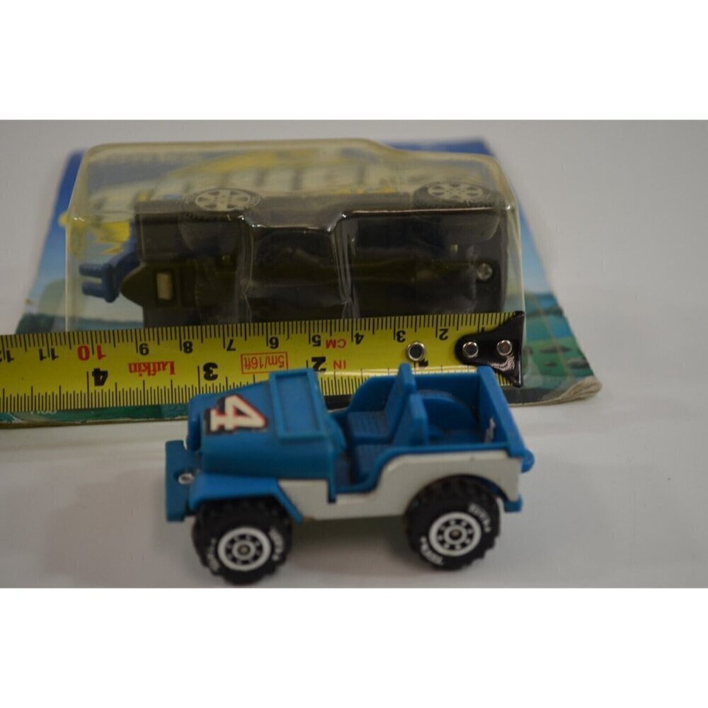 Tonka Tough Treads AL's Towing + Loose Jeep Toy Car 1100 1989 - Picture 15 of 15